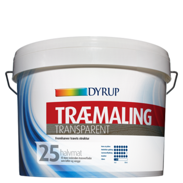 TRÆMALING Transparent 25