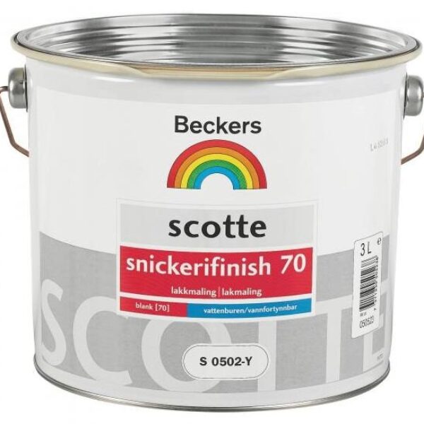 Scotte Snickerifinish 70