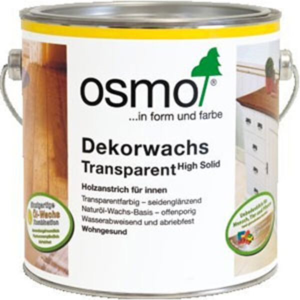 Dekorwachs transparent