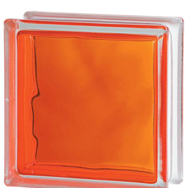 Orange Wave 19x19x8cm